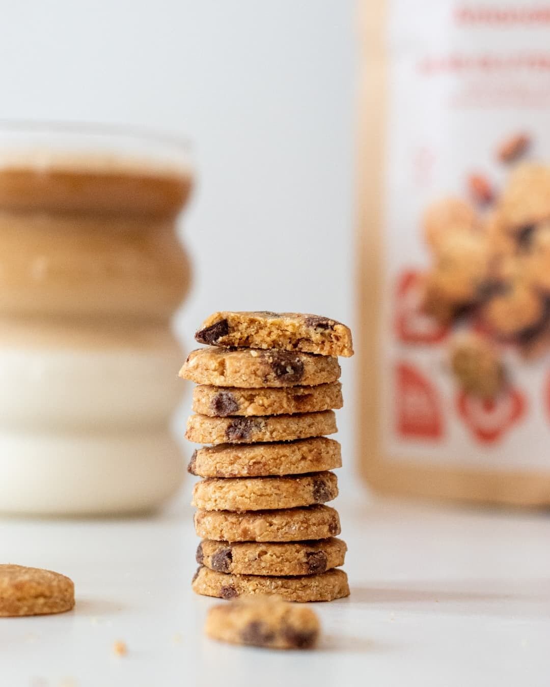 Mini cookies - Almonds & Chocolate - Gluten-free