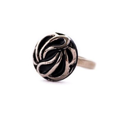 Petite bague Andrée argentée