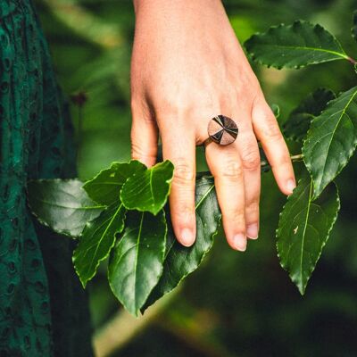 Petite bague Angèle bronze