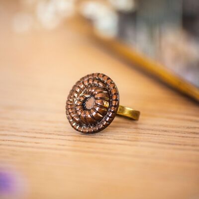 Bague Faustine bronze