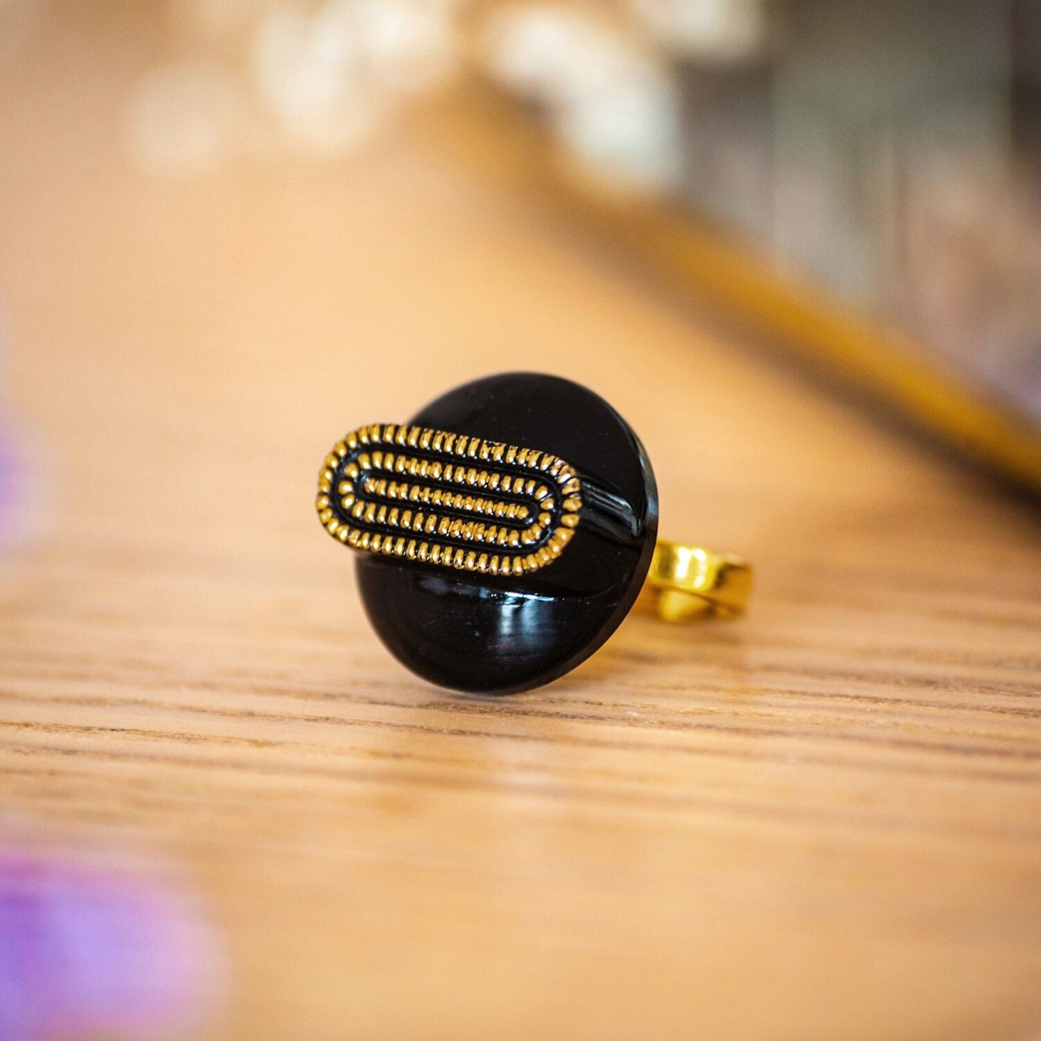 Bague Georgette dorée