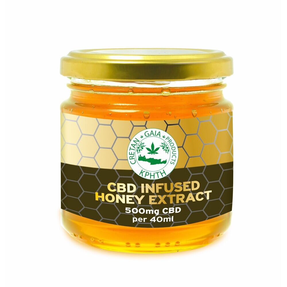 Cretan Gaia Cannabis Honey Extract – 1000mg CBD, for Face Mask, 100ml