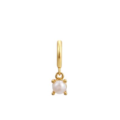 June Birthstone Necklace Charm