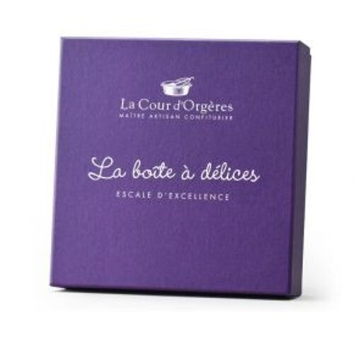 COFFRET "Boite à Délices" pour 6 pots 240/250g ou 12 pots 105/110g