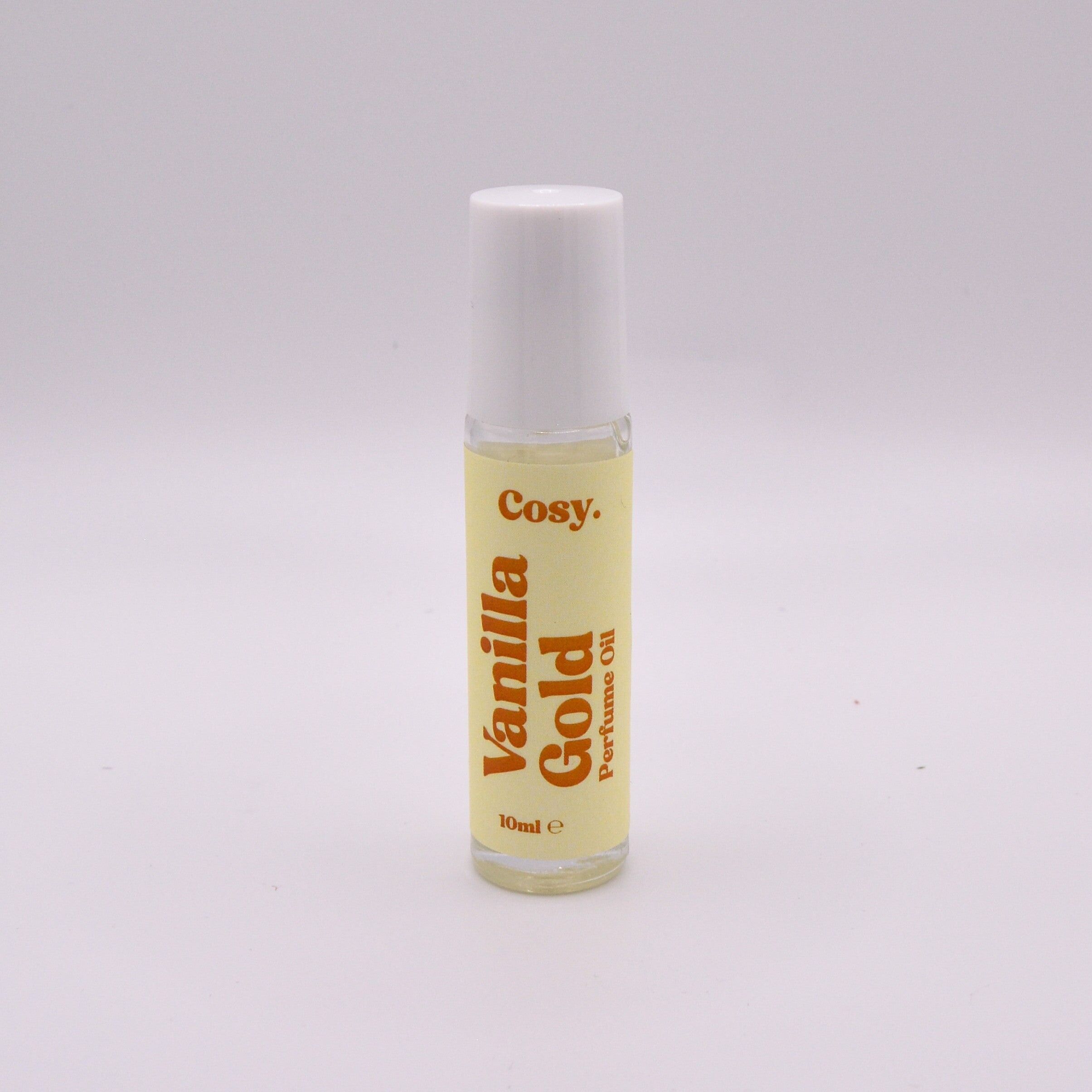 Olio profumato alla vaniglia e oro