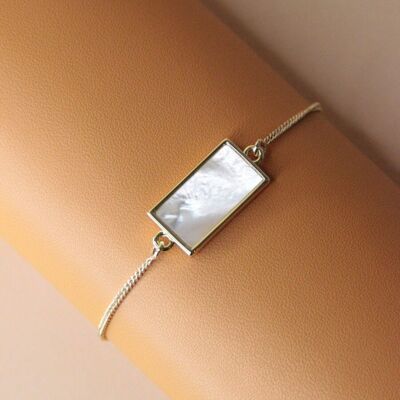 Pulsera PAULA - Charm de nácar estilo bohemio