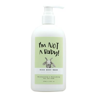 No soy un bebé | Gel de baño para niños con leche de cabra