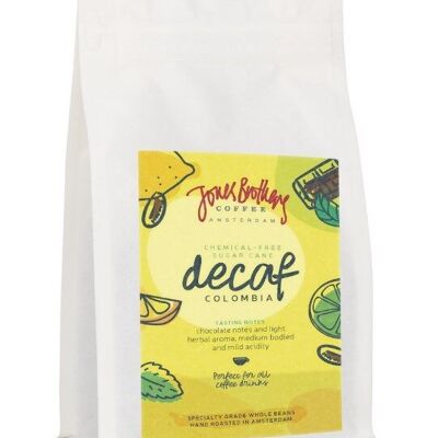 Decaf Colombia Spezialitätenkaffeebohnen 250g