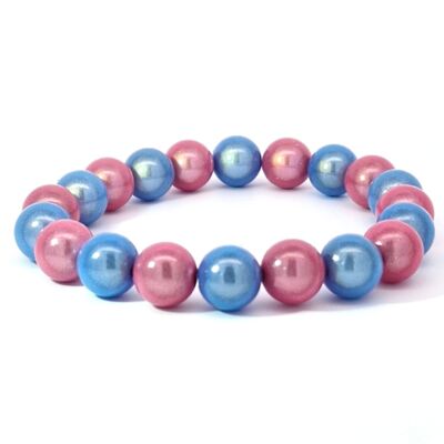 Bracciale Wonder rose - ghiaccio 10mm