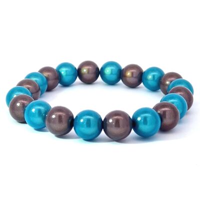 Bracelet Wonder ocean-shades of gray 10mm