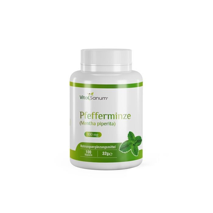 VitaSanum®- Menta piperita (Mentha piperita) 100 mg 100 capsule