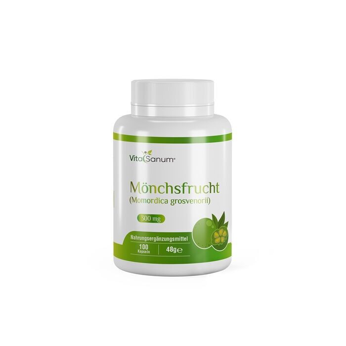 VitaSanum® Frutto della Monaco (Momordica grosvenorii) 300 mg 100 Capsule