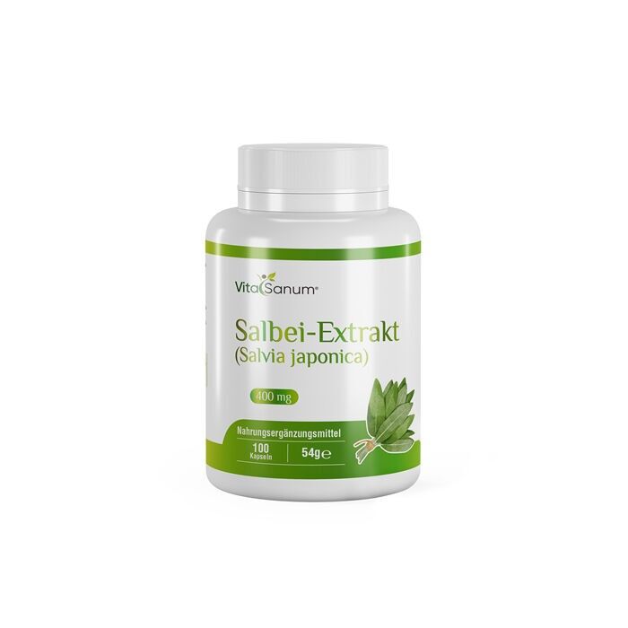 Estratto di salvia VitaSanum® (Salvia japonica) 400 mg 100 capsule