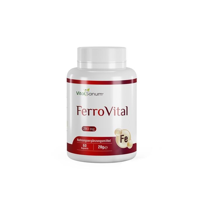 VitaSanum®- FerroVital 280 mg 60 capsules