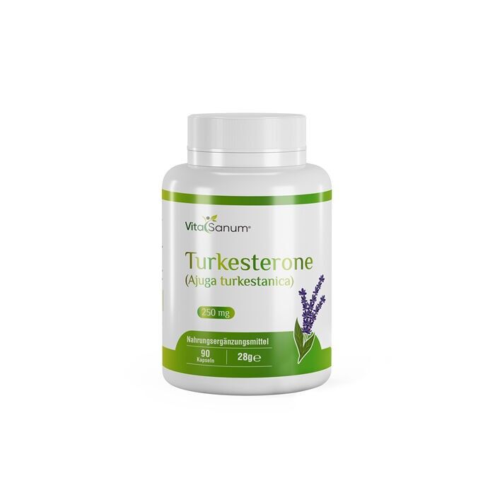 VitaSanum®- Turkesterone (Ajuga turkestanica) 250 mg 90 capsule