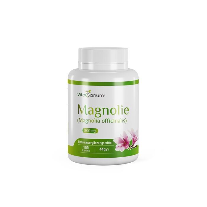 VitaSanum®- Magnolia (Magnolia officinalis) 800 mg 100 capsule