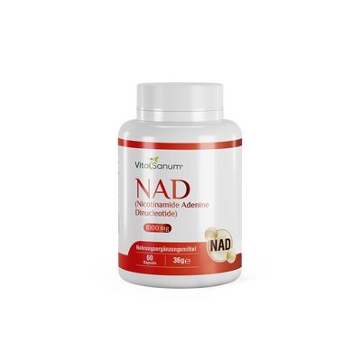 VitaSanum®- NAD (Nicotinamide Adenina Dinucleotide) 1000 mg 60 capsule