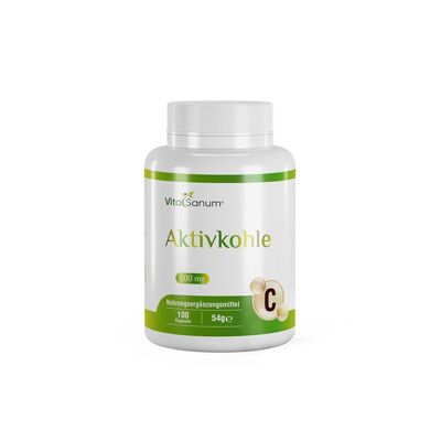 VitaSanum® Carbone attivo 500 mg 100 capsule