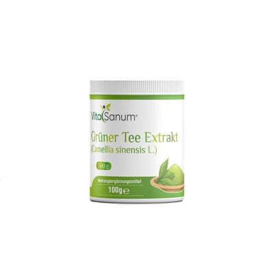VitaSanum®- Estratto di tè verde (Camellia sinensis L.) 500 mg 100 g