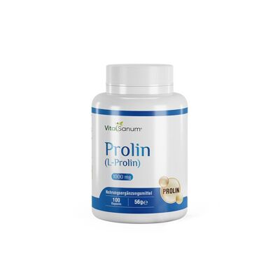 VitaSanum®-Proline (L-Proline) 1000 mg 100 gélules
