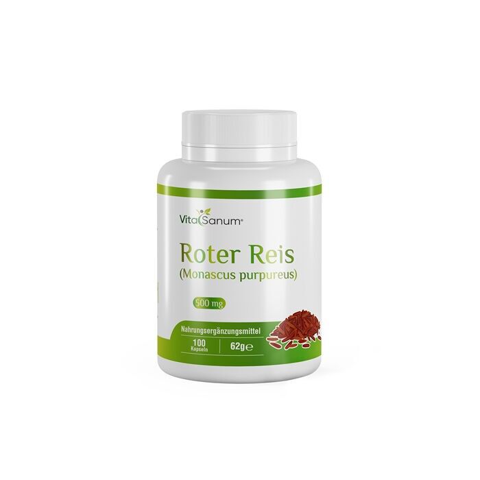 VitaSanum® - Riso rosso (Monascus purpureus) 500 mg 100 capsule
