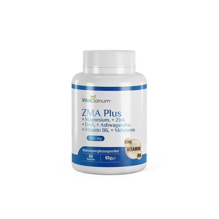 VitaSanum® - ZMA Plus 800 mg 60 Capsule