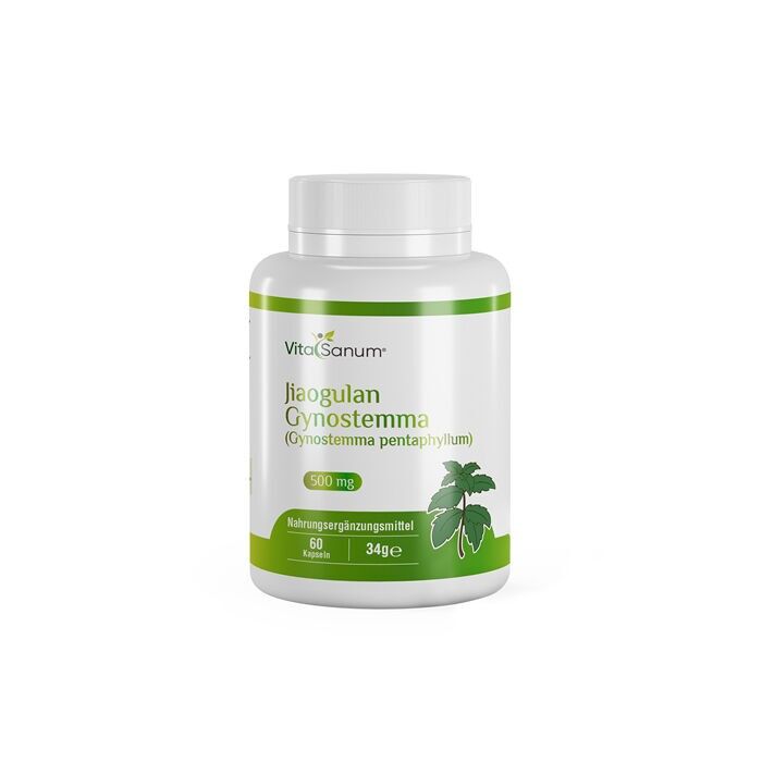 VitaSanum® - Jiaogulan Gynostemma (Gynostemma pentaphyllum) 500 mg 60 capsule