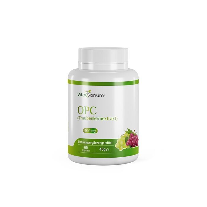 VitaSanum® - OPC (estratto di semi d'uva) 400 mg 90 capsule