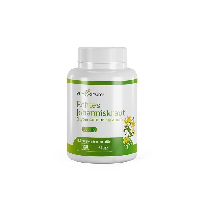 VitaSanum® - Erba di San Giovanni (Hypericum perforatum) 500 mg 120 Capsule