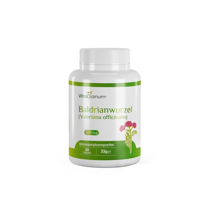 VitaSanum® - Radice di valeriana (Valeriana officinalis) 500 mg 60 capsule
