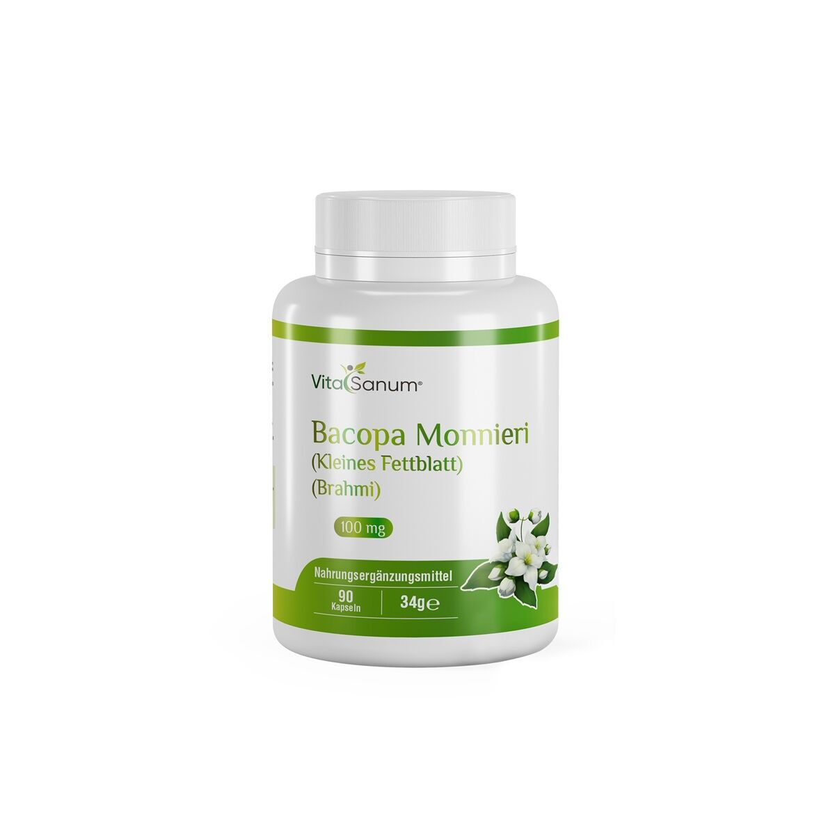 VitaSanum® - Bacopa Monnieri (Brahmi) 100 mg 90 Capsule
