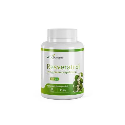 VitaSanum® - Resveratrol (Polygonum cuspidatum) 300 mg 60 Cápsulas