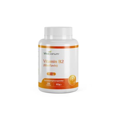VitaSanum® - Vitamina B2 (Riboflavina) 40 mg 200 comprimidos