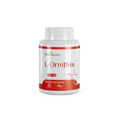 VitaSanum®- L-Ornitina 900 mg 90 cápsulas