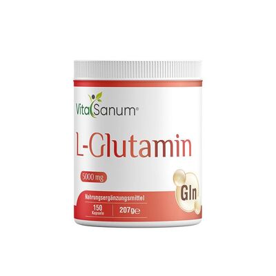 VitaSanum® - L-Glutamina 5000 mg 150 Cápsulas