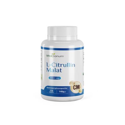 VitaSanum® - Malate de L-Citrulline 2000 mg 120 gélules