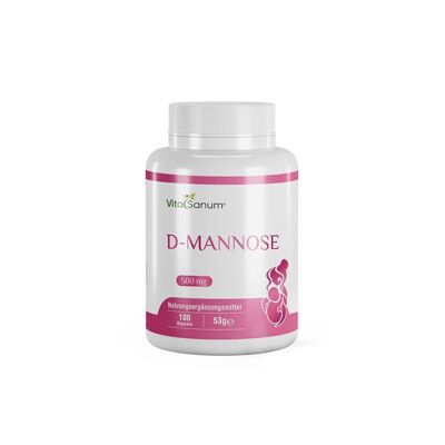 VitaSanum® - D-MANNOSE 500 mg 100 gélules