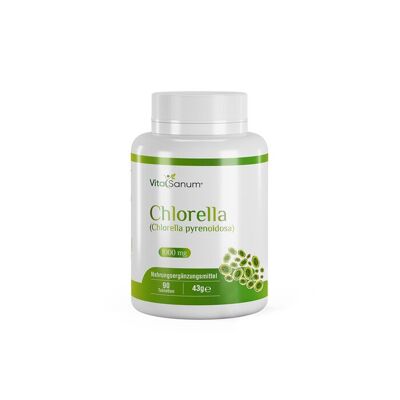 VitaSanum® - Chlorella (Chlorella pyrenoidosa) 1000 mg 90 tablets
