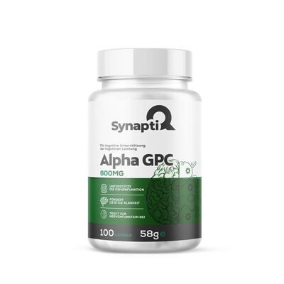 SynaptiQ® - Alpha GPC – Cognitive Performance Support 600 mg