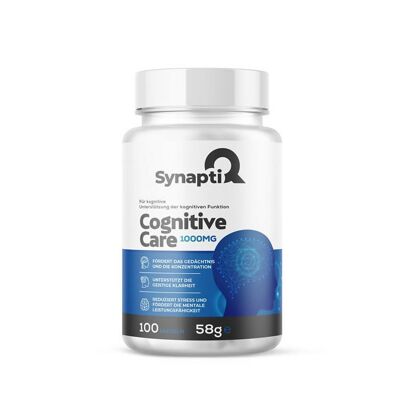 SynaptiQ® - Cognitive Care – Support of cognitive function 1000 mg 100 Capsules