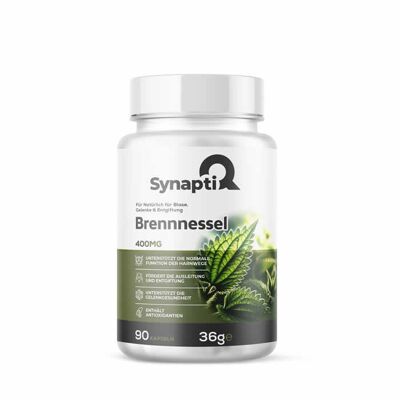 SynaptiQ® Ortica – Naturale per vescica, articolazioni e disintossicazione 400 mg