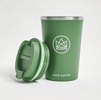 Tasse à café isotherme Neon Kactus 12oz - Happy Camper 2