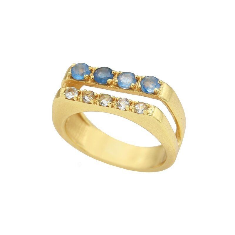 Blauer Gwen-Ring