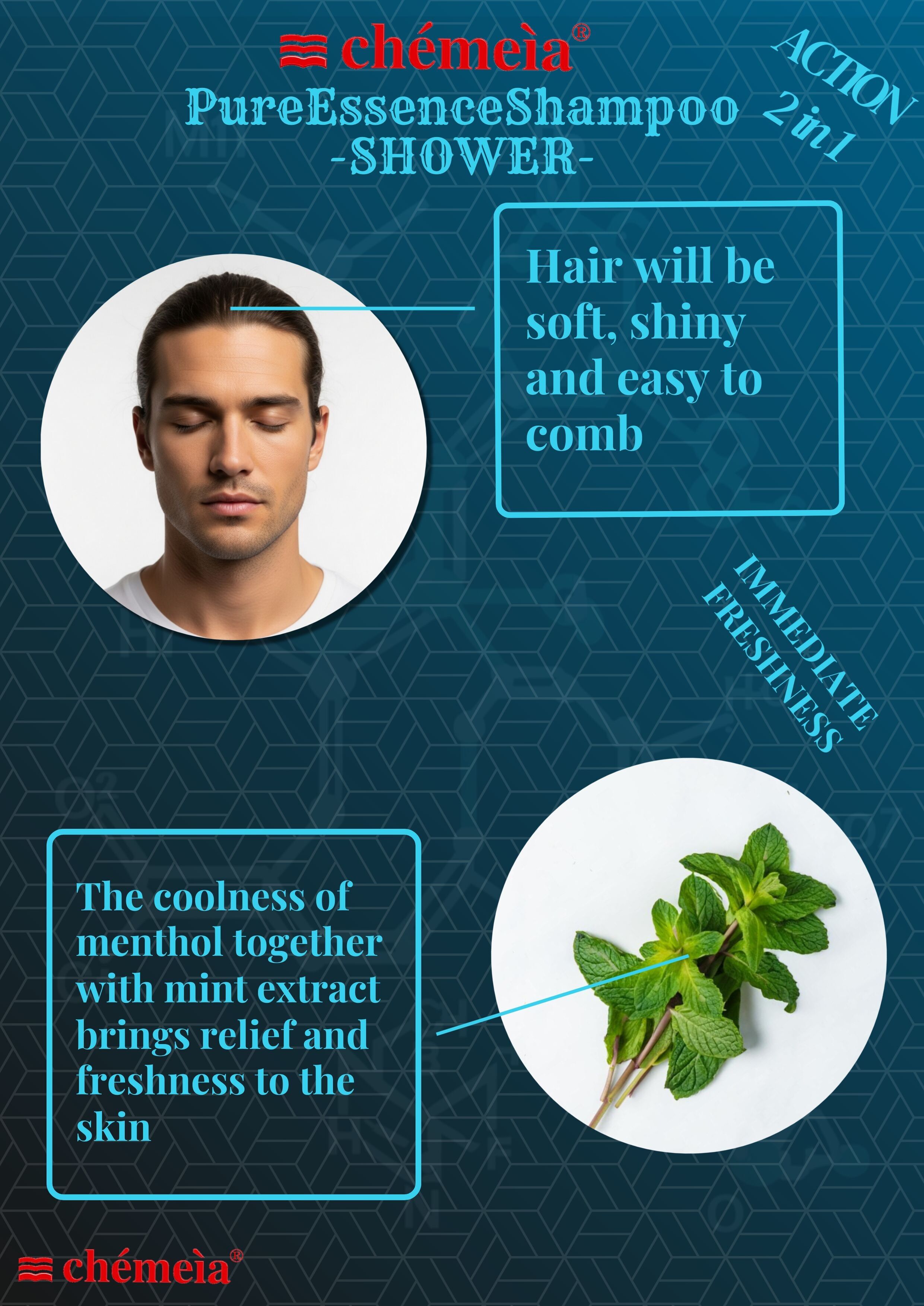 PureEssenceShampoo-DOCCIA< 2 in 1 - 150 ml