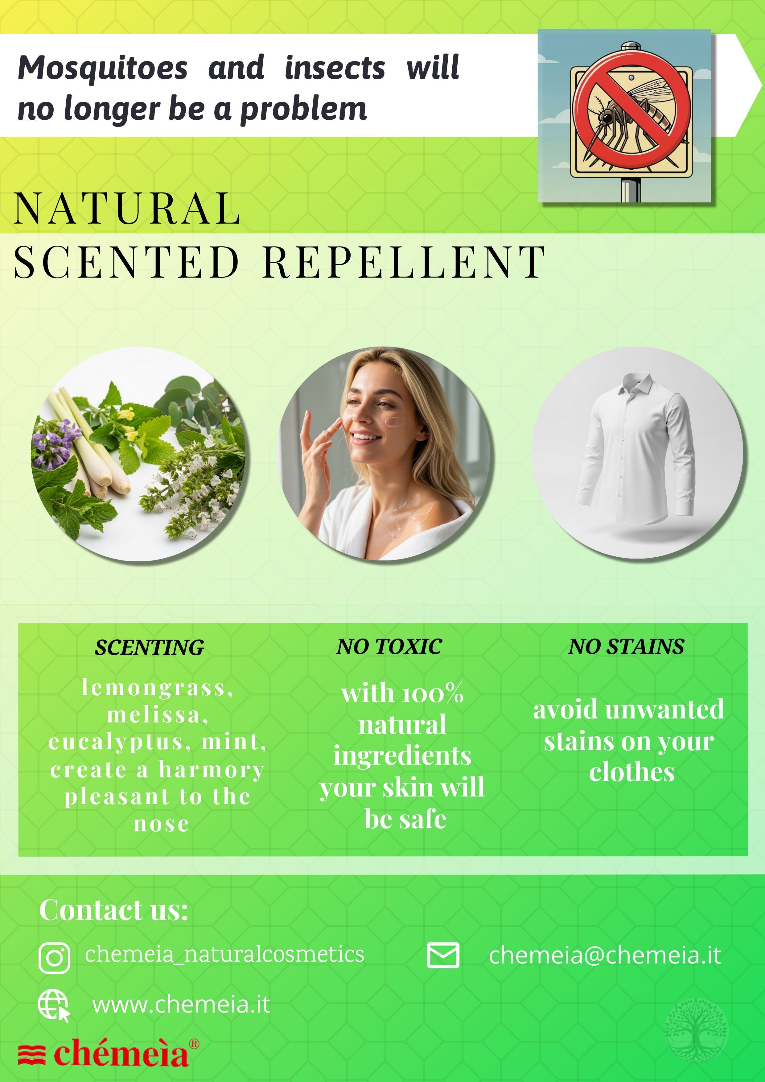 LOZIONE SPRAY REPELLENTE PROFUMATA NATURALE 150 ml SINE GAS