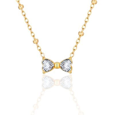 Crystal Bow - Collana Fiocco