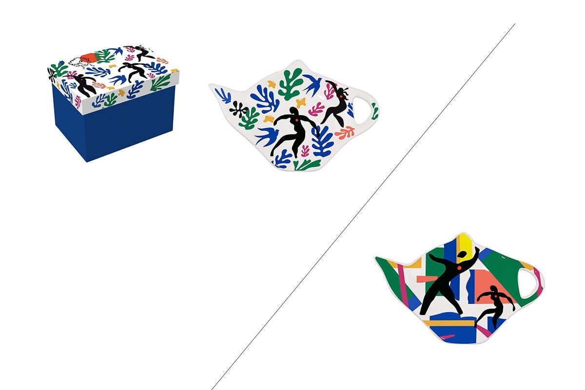 PORTA BUSTINE DA TÈ IN PORCELLANA - MATISSE SPIRIT