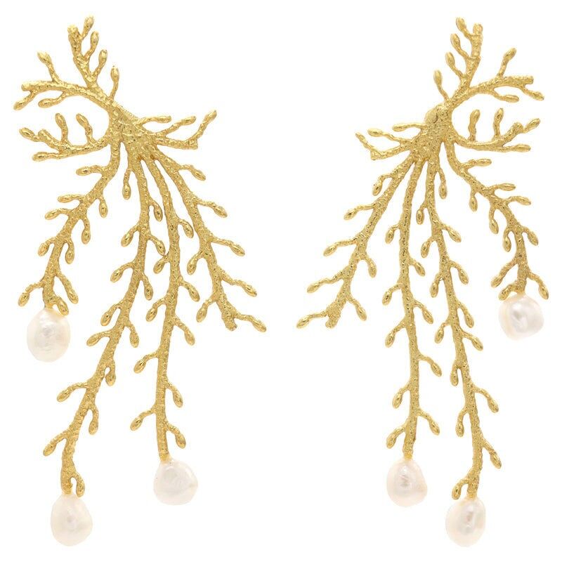 Pazifische Perlenohrringe