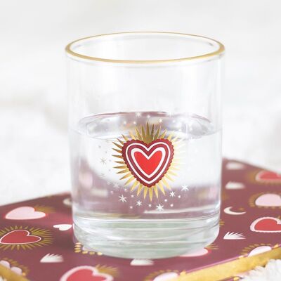 Vaso para beber del Sagrado Corazón