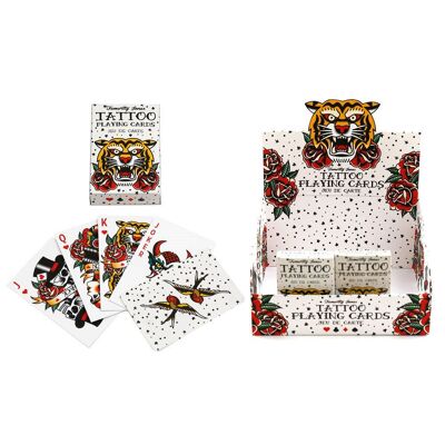 Vintage Tattoo Playing Cards